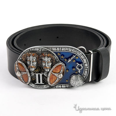 Ремень Iron London, цвет цвет черный