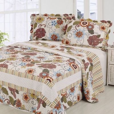 Покрывало Nordtex, цвет цвет бежевый / мультиколор