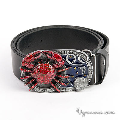 Ремень Iron London, цвет цвет черный