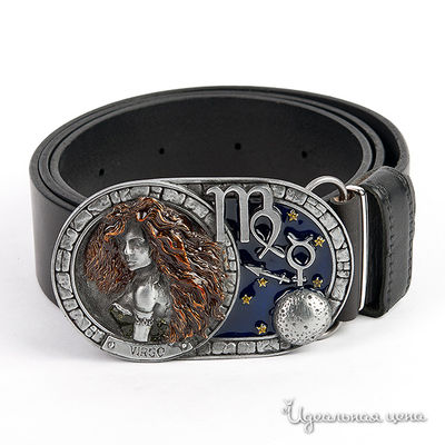 Ремень Iron London, цвет цвет черный