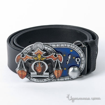 Ремень Iron London, цвет цвет черный