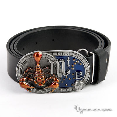 Ремень Iron London, цвет цвет черный