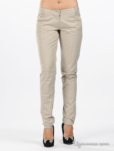 Брюки Vila clothes, цвет цвет бежевый