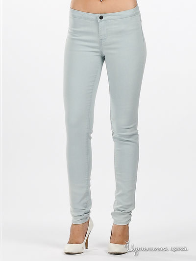 Джинсы Vila clothes, цвет цвет светло-бирюзовый