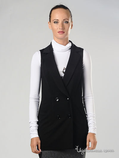 Жилет Adzhedo, цвет цвет черный