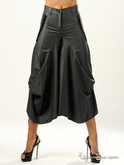 Брюки Adzhedo, цвет цвет серый