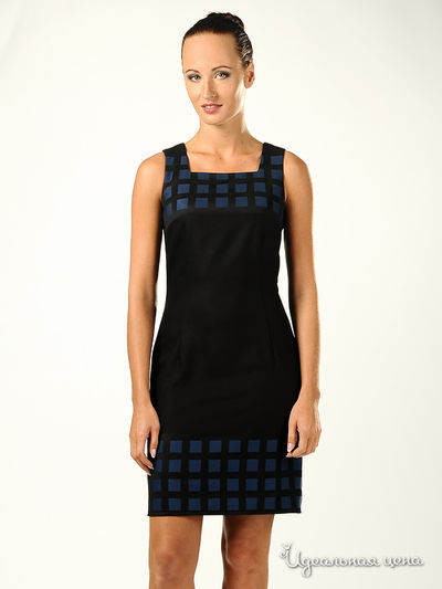 Платье Adzhedo &quot;НЬЮ-ЙОРК&quot; женское, цвет черный / синий