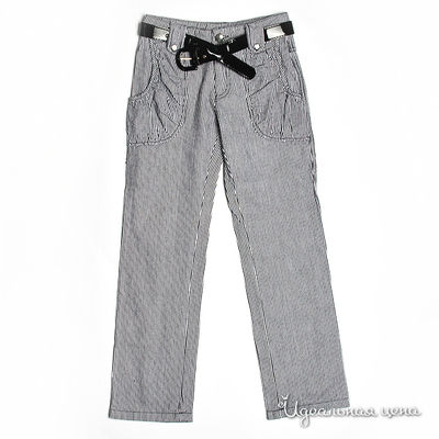 Брюки De Salitto, цвет цвет серый / белый