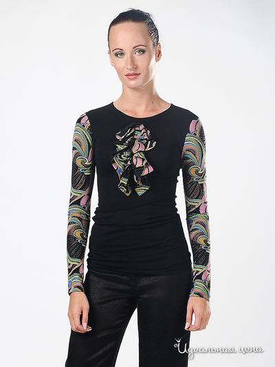 Блуза Adzhedo, цвет цвет черный