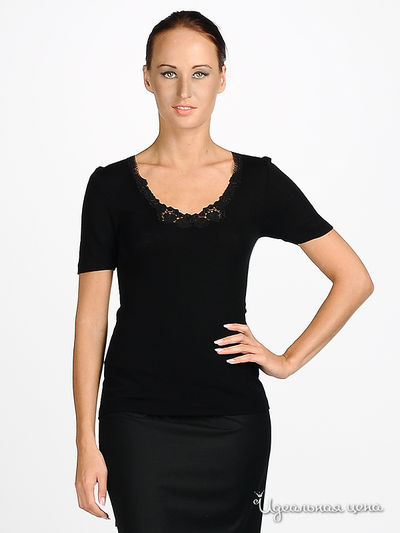 Футболка Madiva, цвет цвет черный