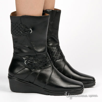 Полусапоги Capriccio, цвет цвет черный