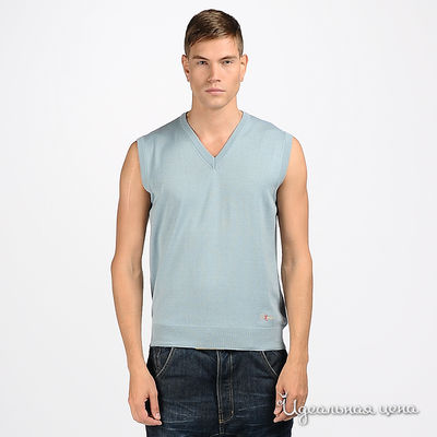 рубашка-поло Dsquared&D&G&Just Cavalli, цвет цвет темно-голубой