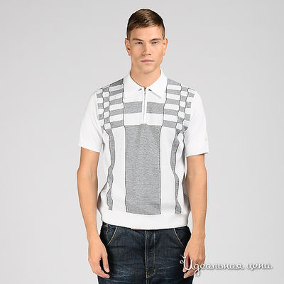 рубашка-поло Dsquared&D&G&Just Cavalli, цвет цвет темно-голубой