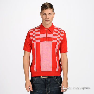 рубашка-поло Dsquared&D&G&Just Cavalli, цвет цвет красный