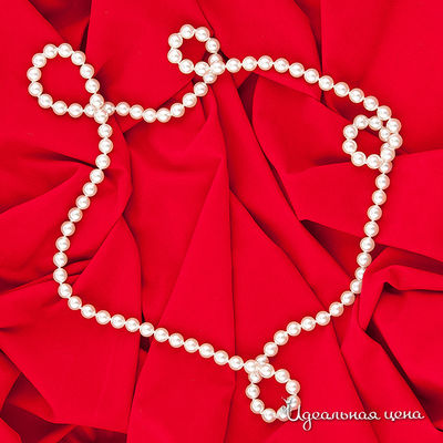 Бусы Majorica, цвет цвет белый