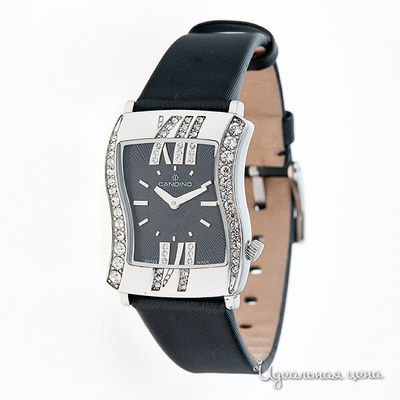 Часы Candino, цвет цвет серебро / черный