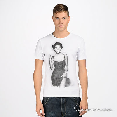 Футболка Dsquared&D&G&Just Cavalli, цвет цвет белый