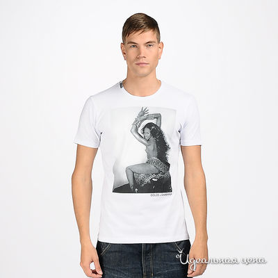 Футболка Dsquared&D&G&Just Cavalli, цвет цвет белый