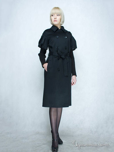 пальто Bizzaro, цвет цвет черный