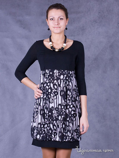 Платье Bizzaro, цвет цвет черный / белый