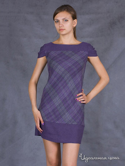 Платье Bizzaro, цвет цвет фиолетовый