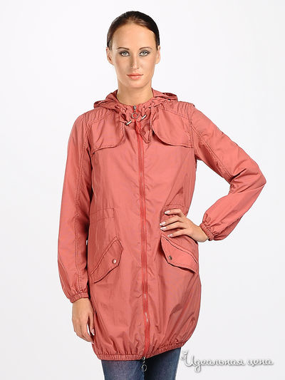 Плащ F5jeans, цвет цвет красный