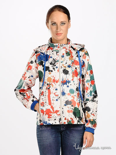 Куртка F5jeans, цвет цвет молочный / мультиколор