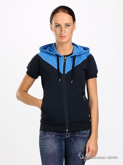 Толстовка F5jeans, цвет цвет темно-синий / голубой