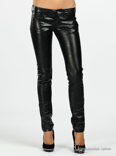 Брюки Fornarina, цвет цвет черный