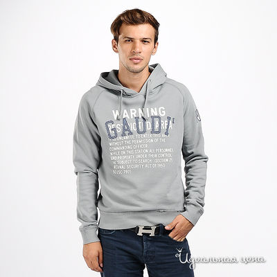 Толстовка Gaudi, цвет цвет серый