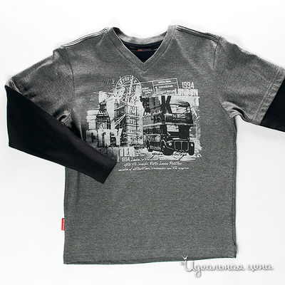 Лонгслив Young Reporter, цвет цвет серый