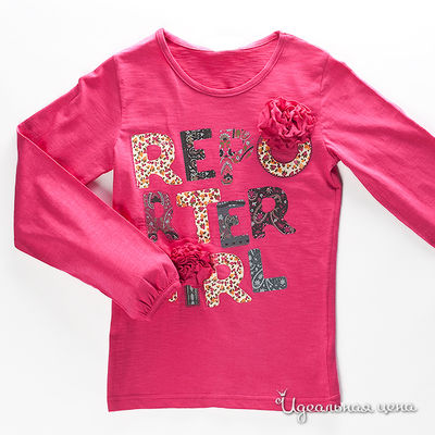 Лонгслив Young Reporter, цвет цвет малиновый