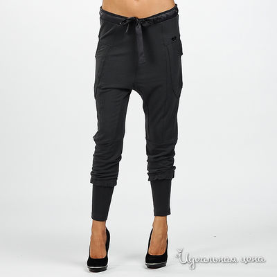 Брюки Gaudi, цвет цвет темно-серый