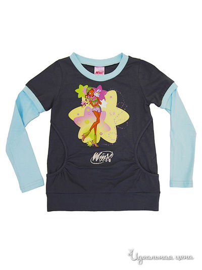 Туника Cartoon Brands, цвет цвет серый