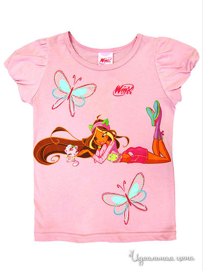 Футболка Cartoon Brands, цвет цвет розовый