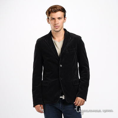 пиджак Gaudi, цвет цвет темно-коричневый