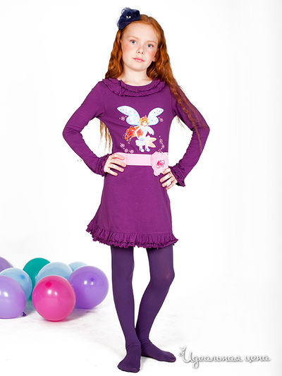 Платье Cartoon Brands, цвет цвет фиолетовый