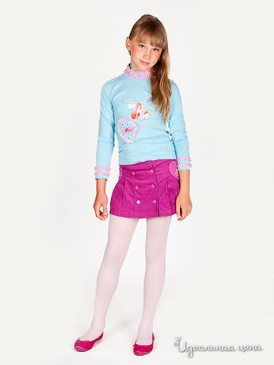 Джемпер Cartoon brands &quot;WINX CLUB&quot; для девочки, цвет голубой, рост 134-140 см