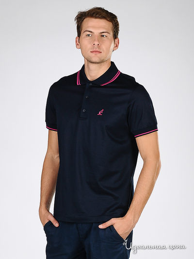 Футболка-поло Australian, цвет цвет темно-синий