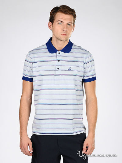 Футболка-поло Australian, цвет цвет голубой