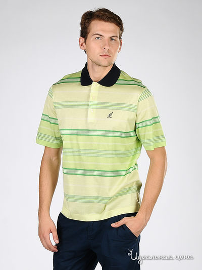 Футболка-поло Australian, цвет цвет салатовый