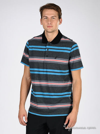 Футболка-поло Australian, цвет цвет темно-серый