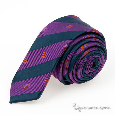 Галстук Mexx, цвет цвет фиолетовый / темно-синий