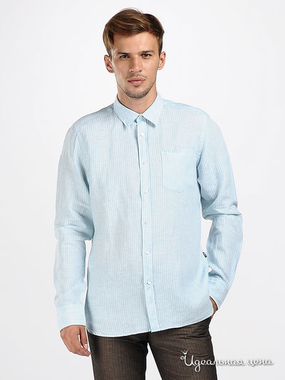 Сорочка Mexx, цвет цвет голубой / белый