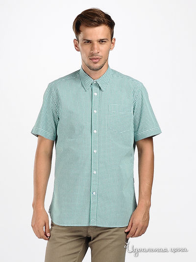 сорочка Mexx, цвет цвет зеленый / принт клетка