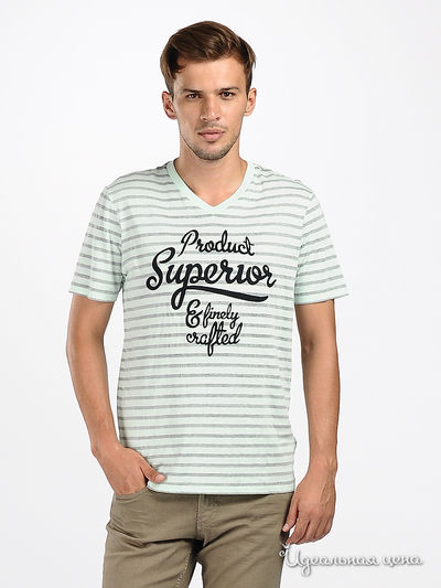 Футболка Mexx, цвет цвет светло-зеленый / серый