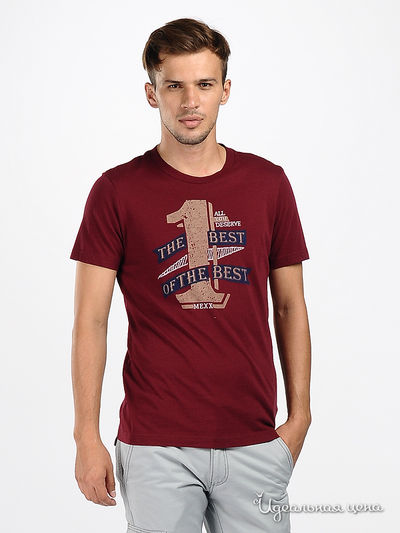 Футболка Mexx, цвет цвет бордо
