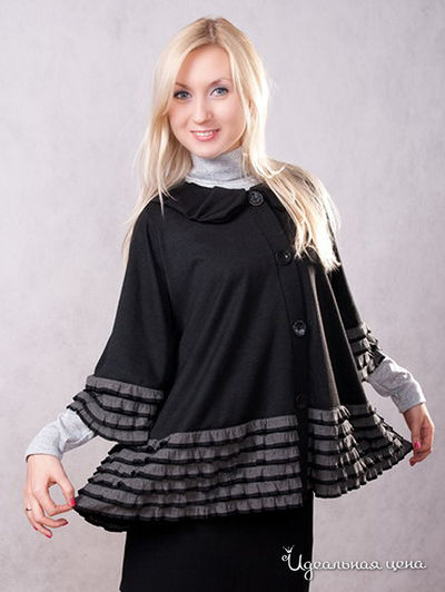 Блузка Wisell, цвет цвет черный