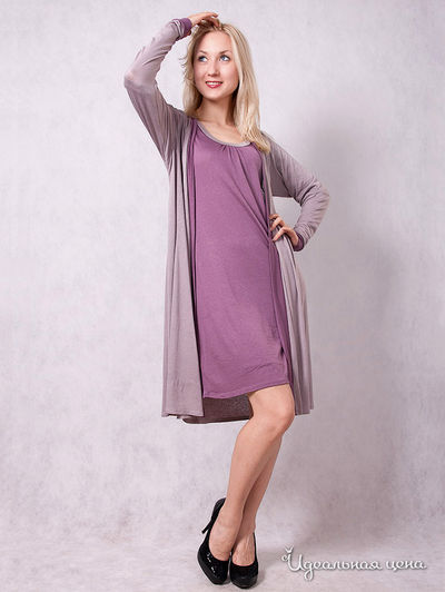 Костюм Wisell, цвет цвет серо-розовый