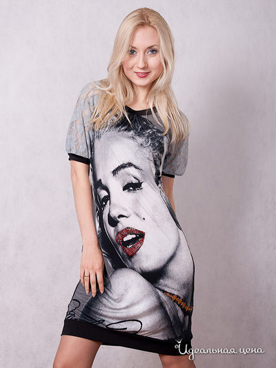 Платье Wisell, цвет цвет серый